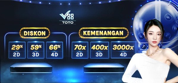 V88Toto Diskon dan Hadiah Togel Terbesar